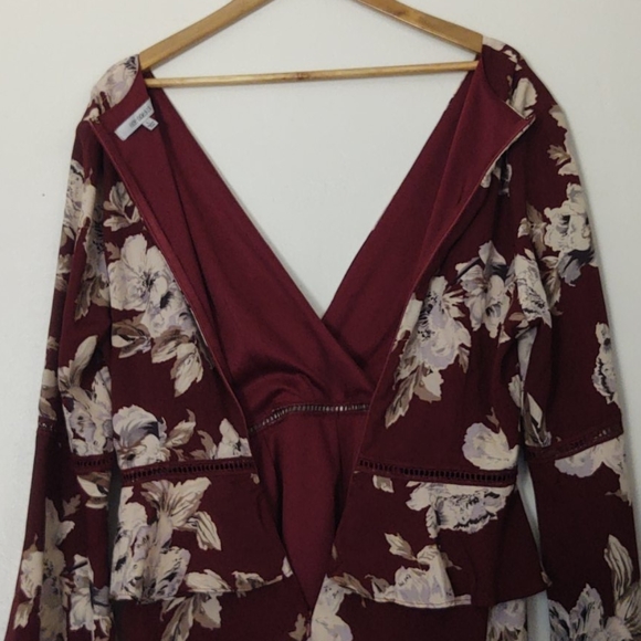 One One Six Floral Long sleeve romper sz Lg - Picture 10 of 15